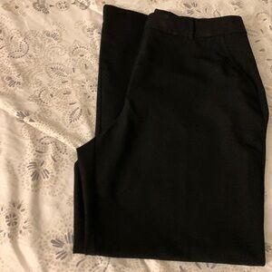 Black slacks for women size 12 short curvy